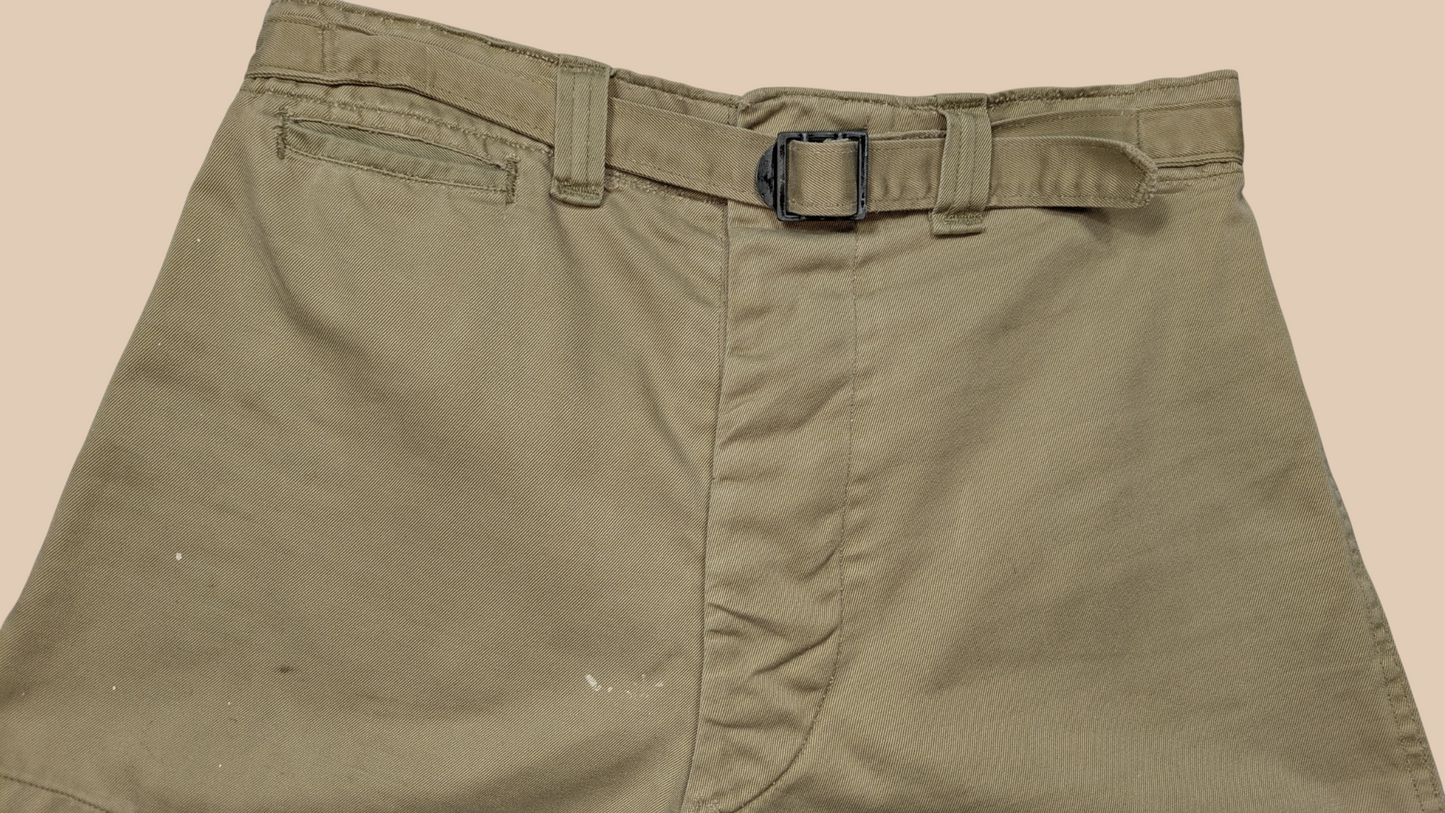 40s US Military Khaki Physical Training Shorts