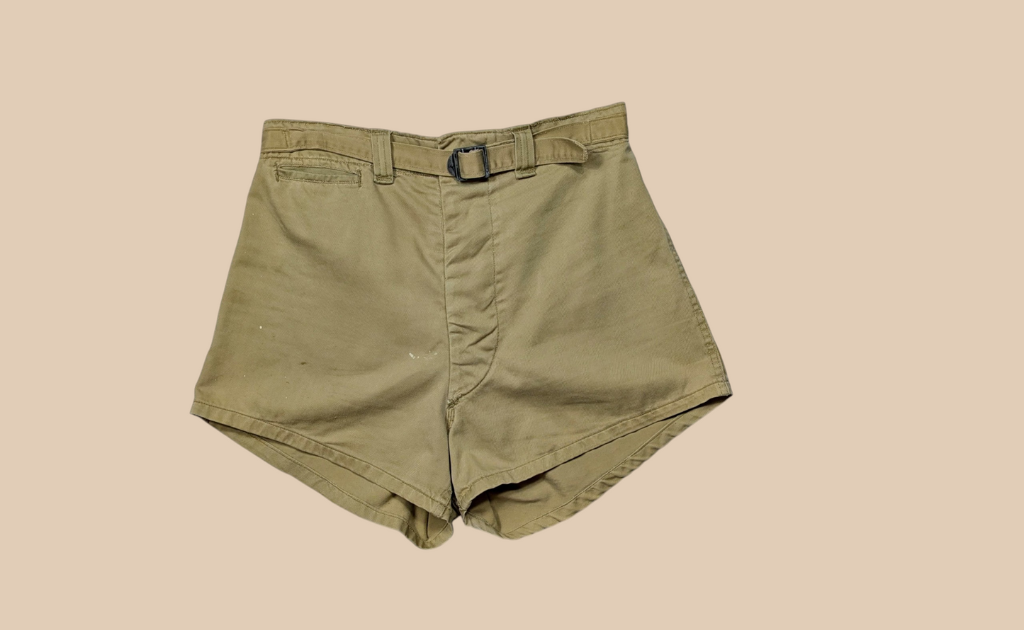 40s US Military Khaki Physical Training Shorts
