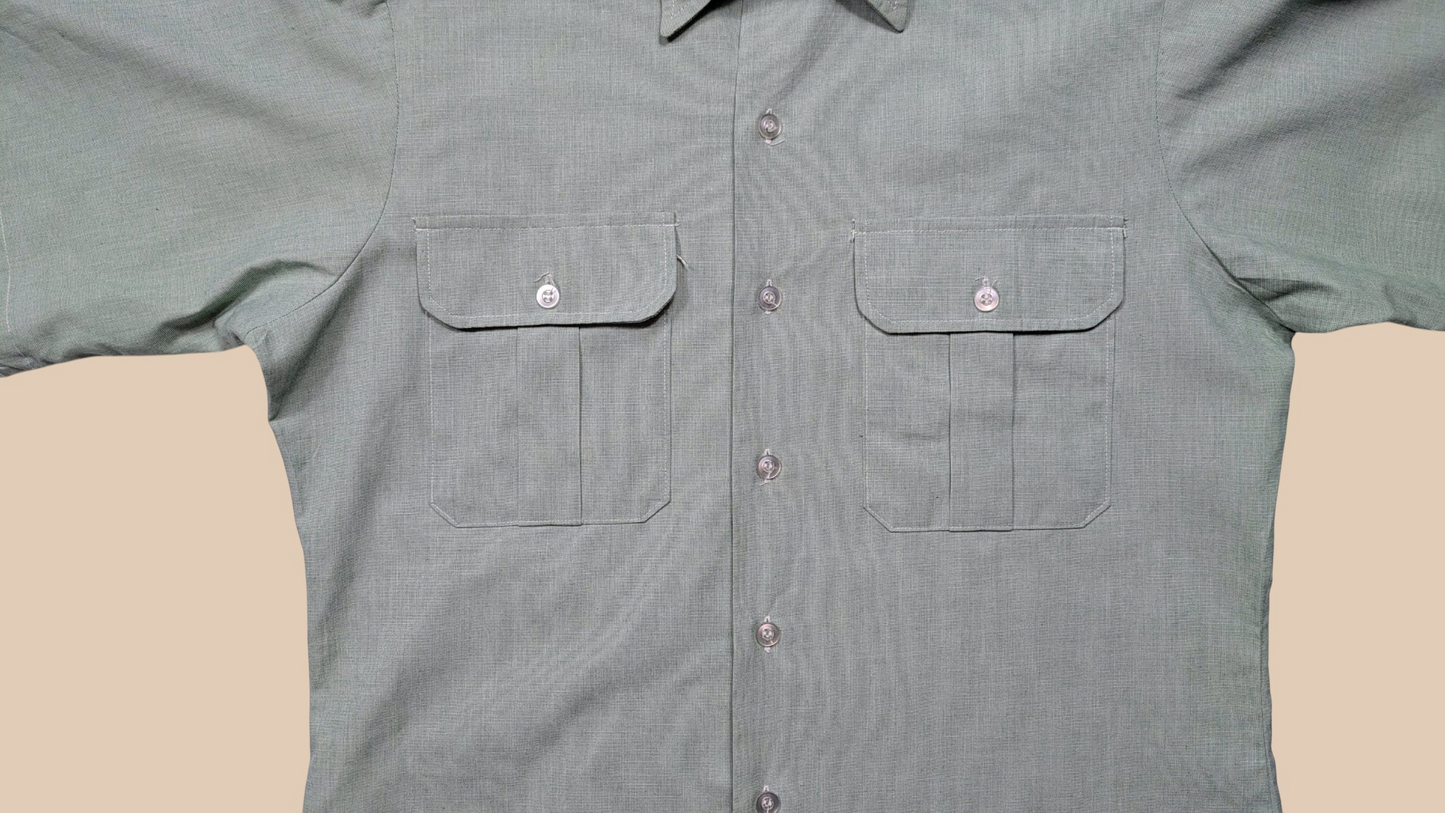 90s DSCP Garrison Collection Military Service Dress Shirt