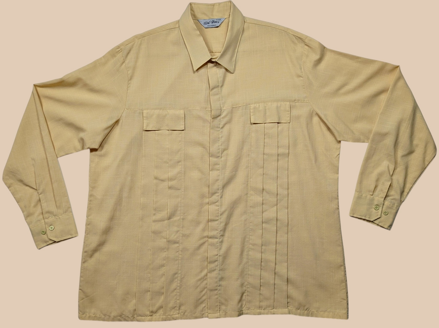 50s Da Vinci California Long Sleeve Button-up Shirt
