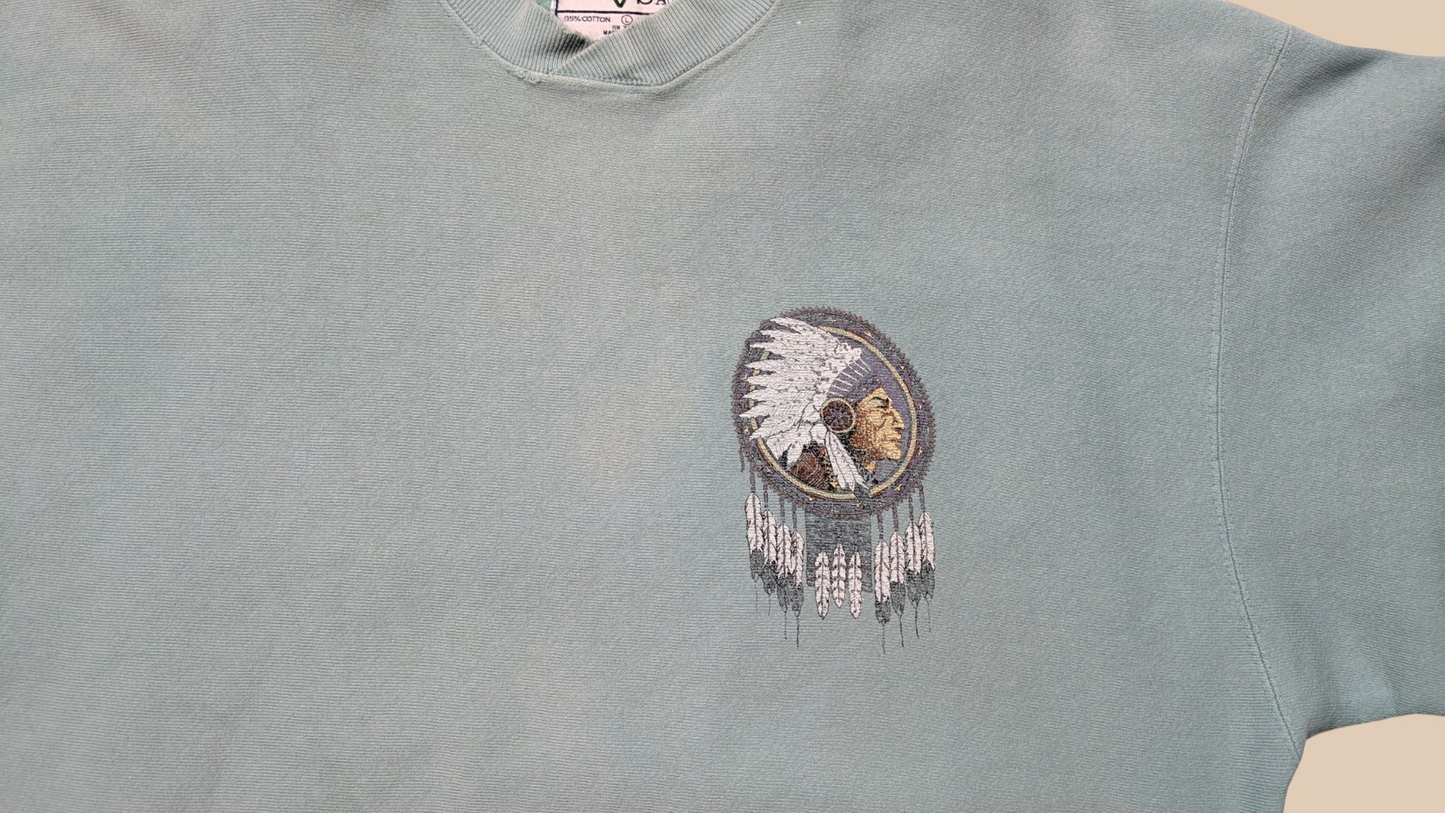90s Galt Sands Native American Graphic Sweatshirt