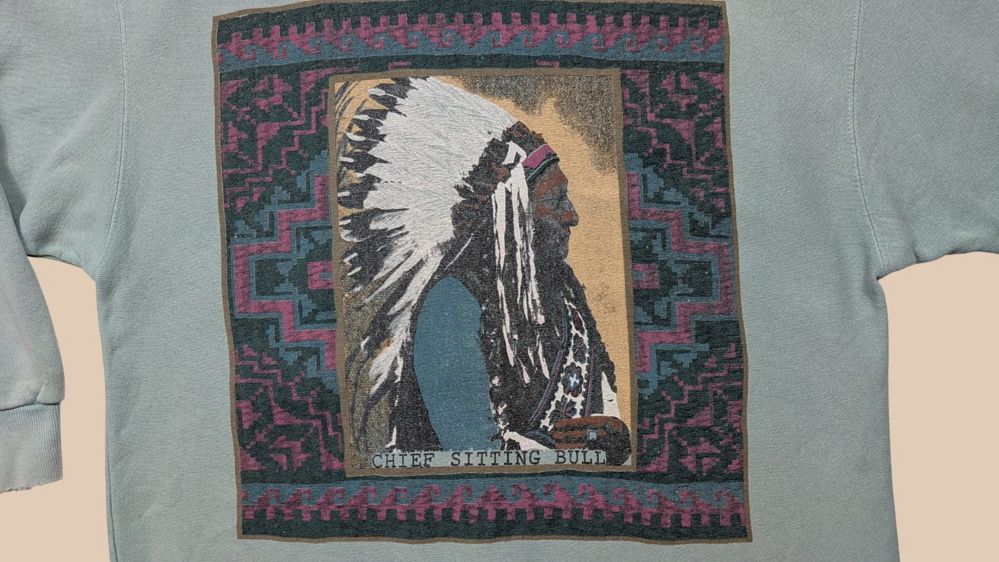 90s Galt Sands Native American Graphic Sweatshirt