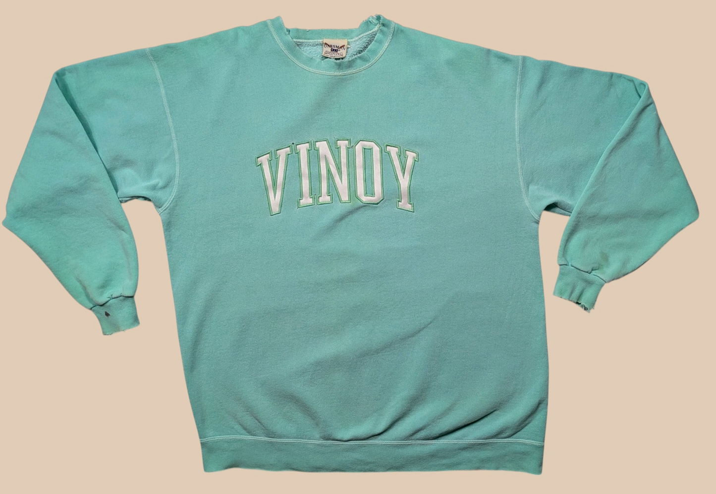 90s Oarsman 913 "VINOY" Collegiate Sweatshirt