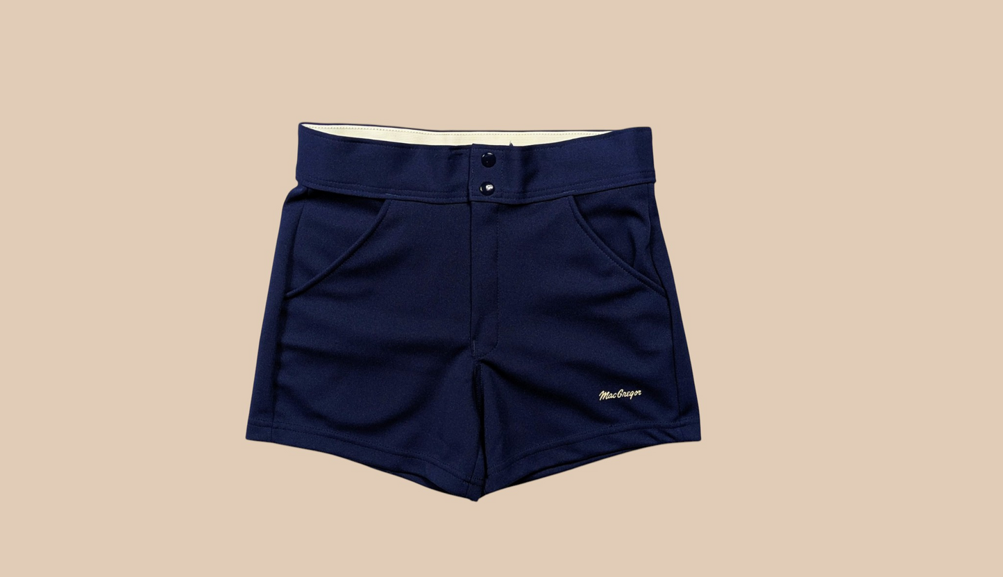 70s Mac Gregor Navy Coach Shorts