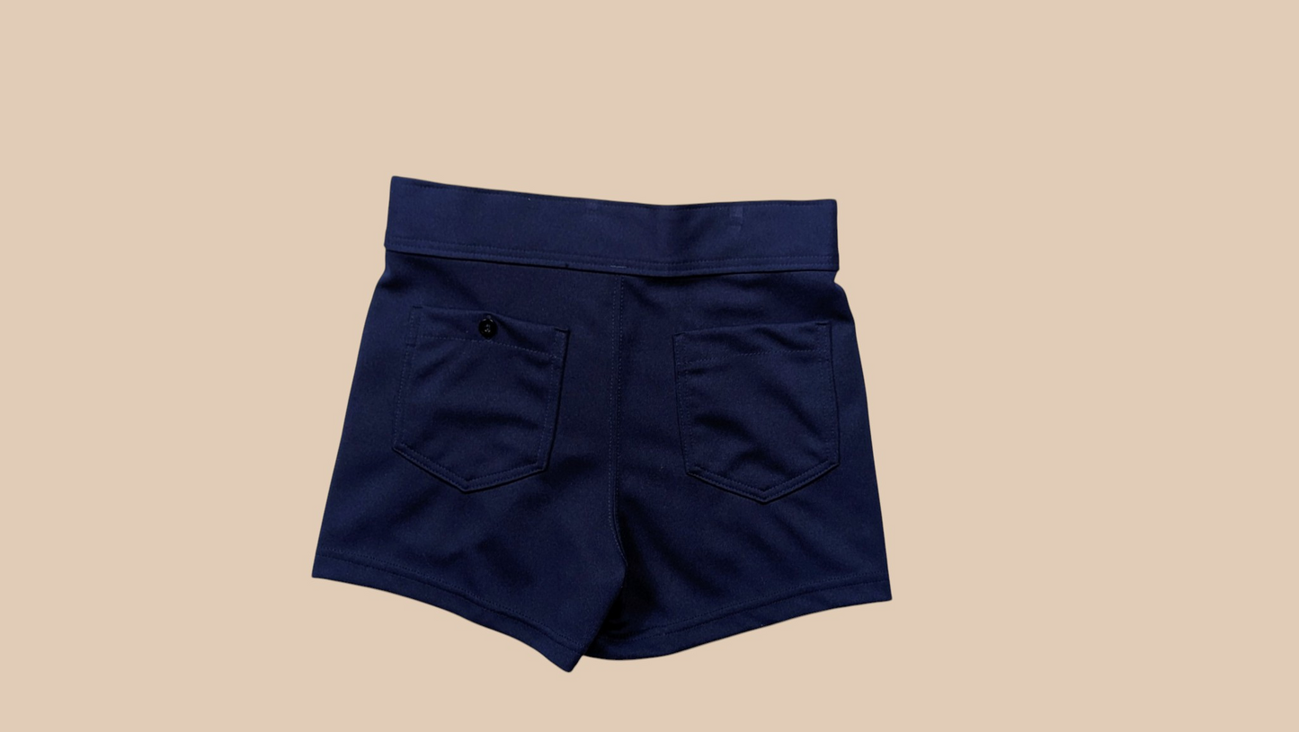70s Mac Gregor Navy Coach Shorts