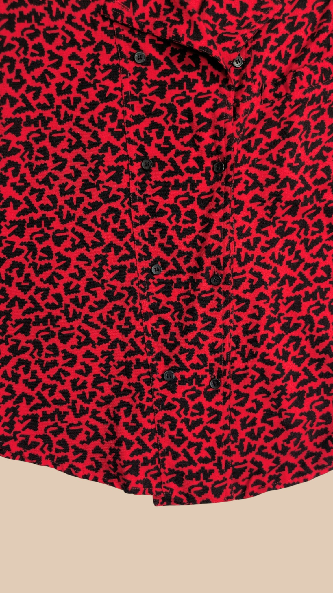 80s SK & Company Animal Print Skirt Set