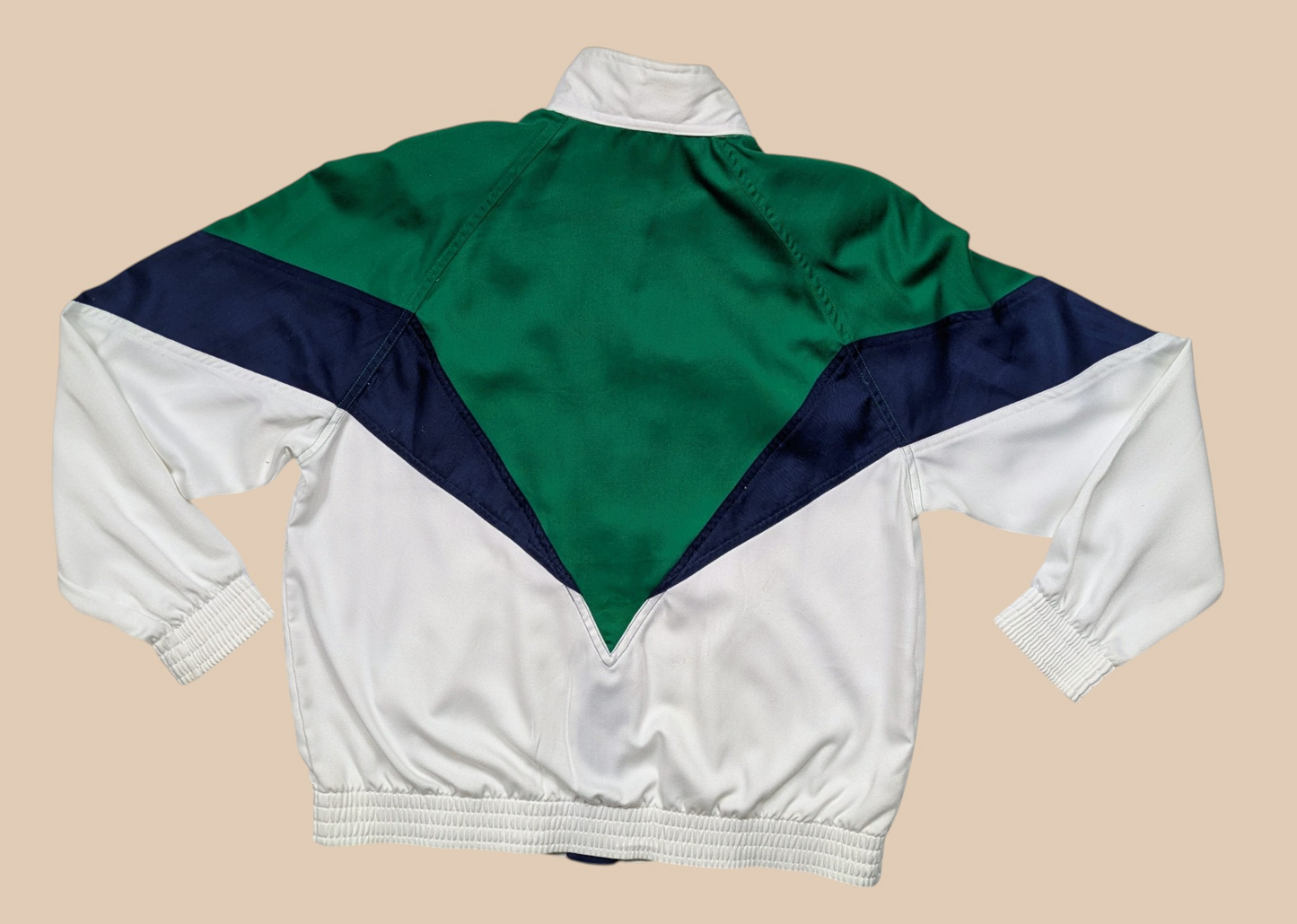 80s Alfred Dunner Lightweight Colorblock Jacket