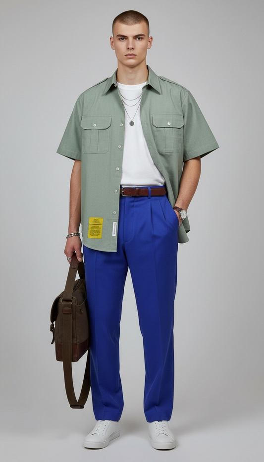 90s DSCP Garrison Collection Military Service Dress Shirt