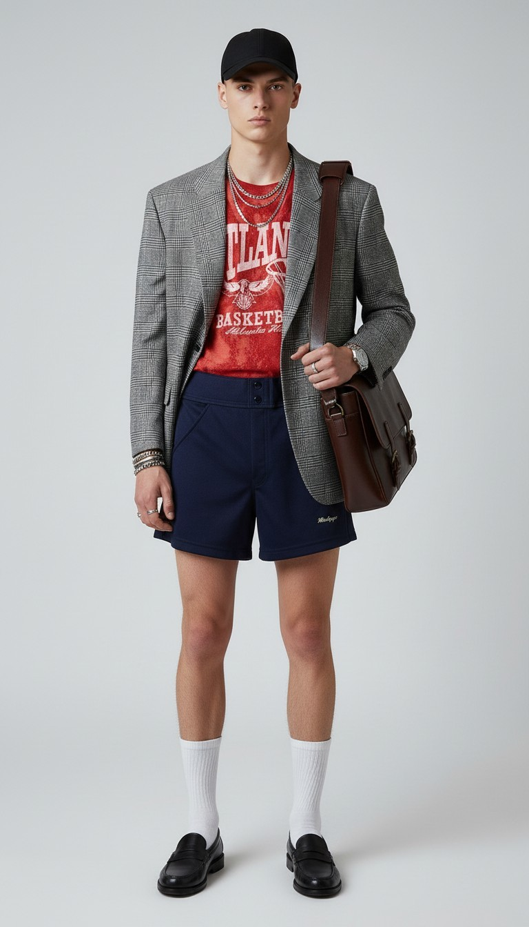 70s Mac Gregor Navy Coach Shorts