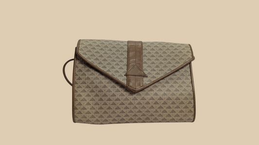 80s Liz Claiborne Mini Logo Envelope Crossbody bag