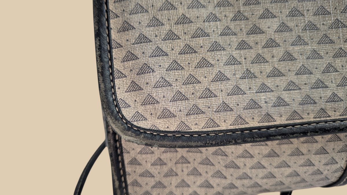 80s Liz Claiborne Crossbody Logo Bag