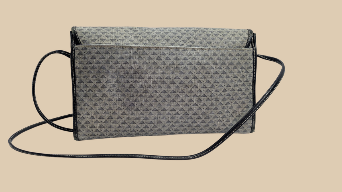 80s Liz Claiborne Crossbody Logo Bag