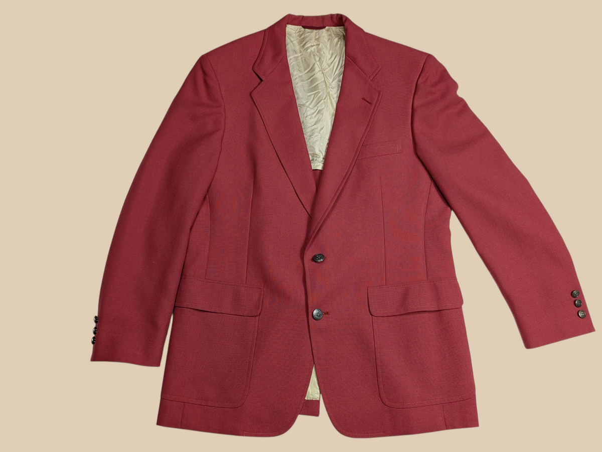 70s Schaffner Marx x Jack Nicklaus Golden Bear Mauve Blazer