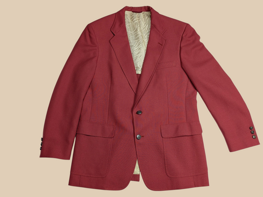 70s Schaffner Marx x Jack Nicklaus Golden Bear Mauve Blazer