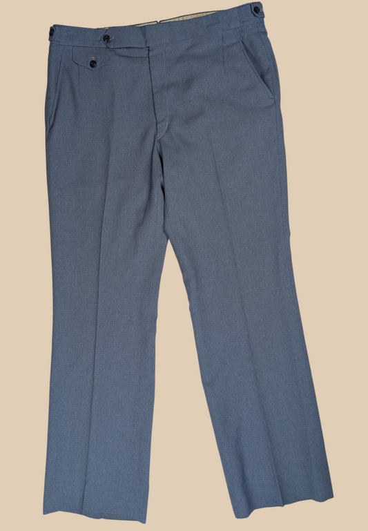 70s DAKS London New York Blue Trousers