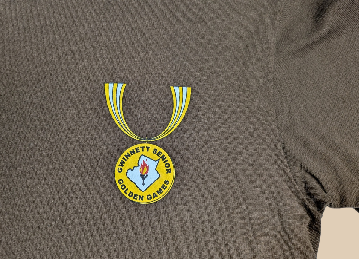 90s Gwinnett Senior Golden Games T-shirt