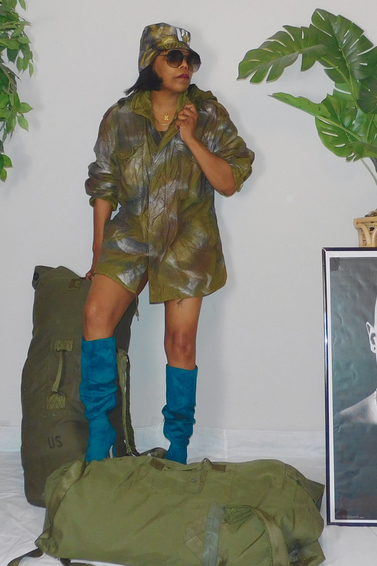 SOLDIER OF FORCE Sir, Yes Sirrrr! Anorak Jacket