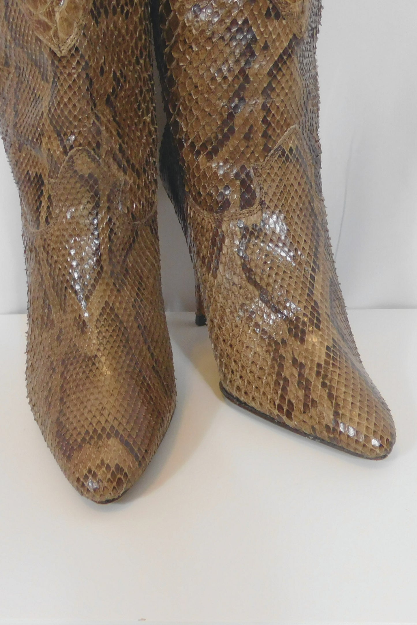 Body Like A Python Snakeskin Boots