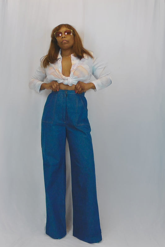 Legs For Days Wide Leg Denim Pant