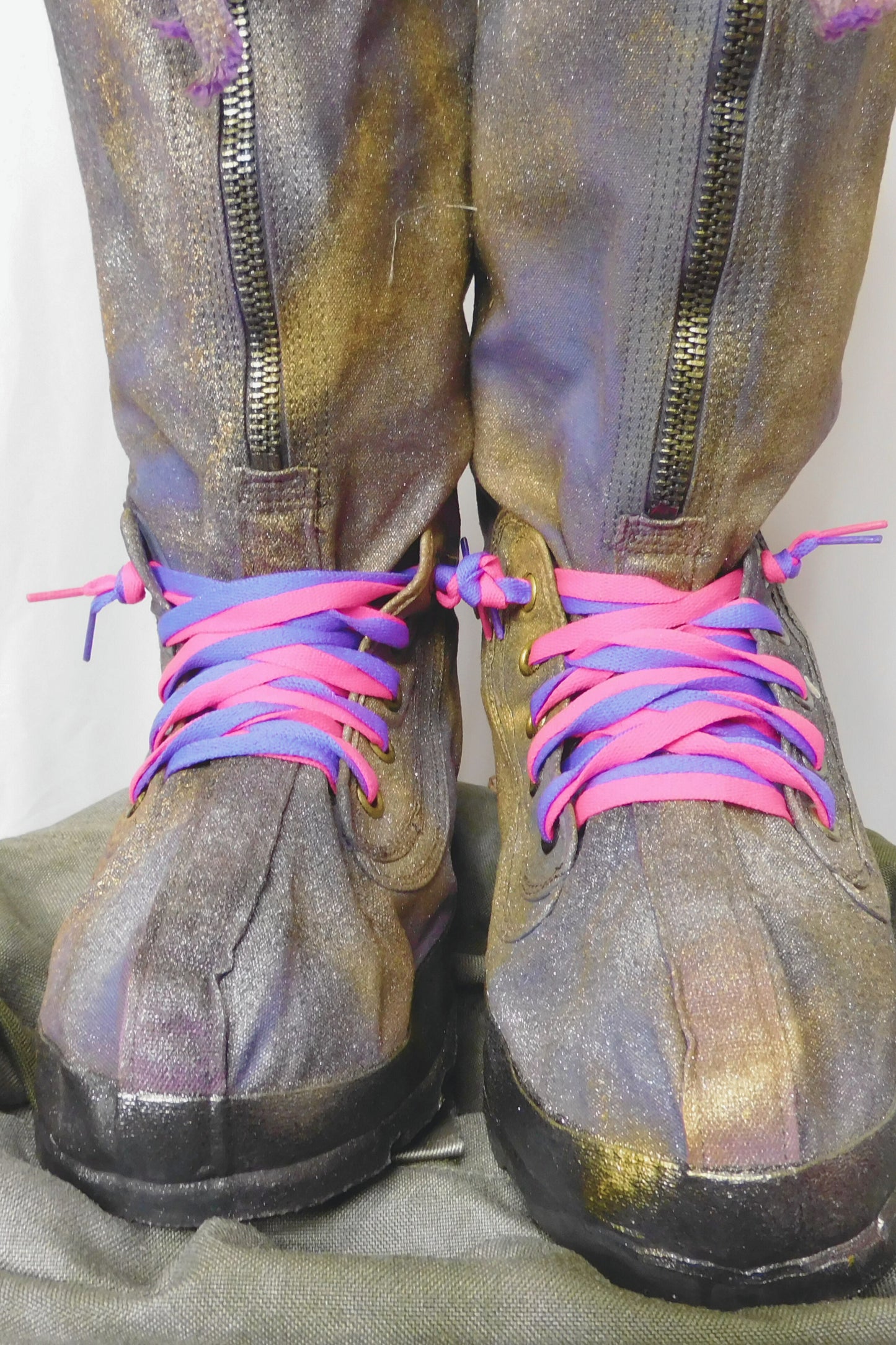 SOLDIER OF FORCE Out In The Cold Chunky Boots