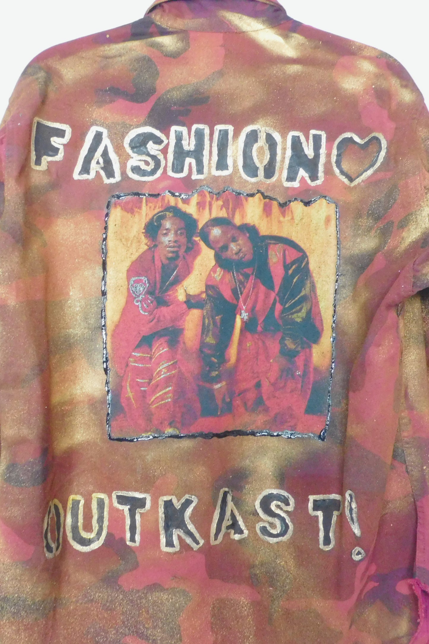 SOLDIER OF FORCE Fashion OutKast Camo Shacket