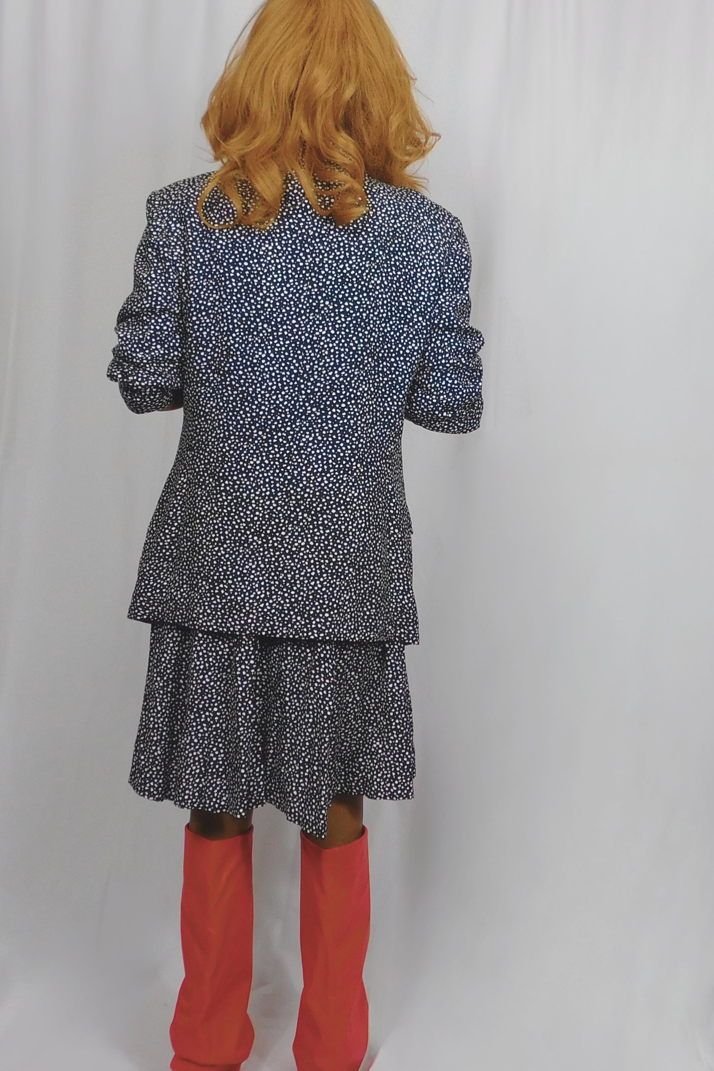 Spotted In Greatness Liz Claiborne Polka Dot Skirt Set