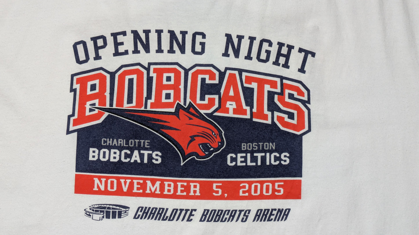 2005 Anvil Charlotte Bobcats Tee