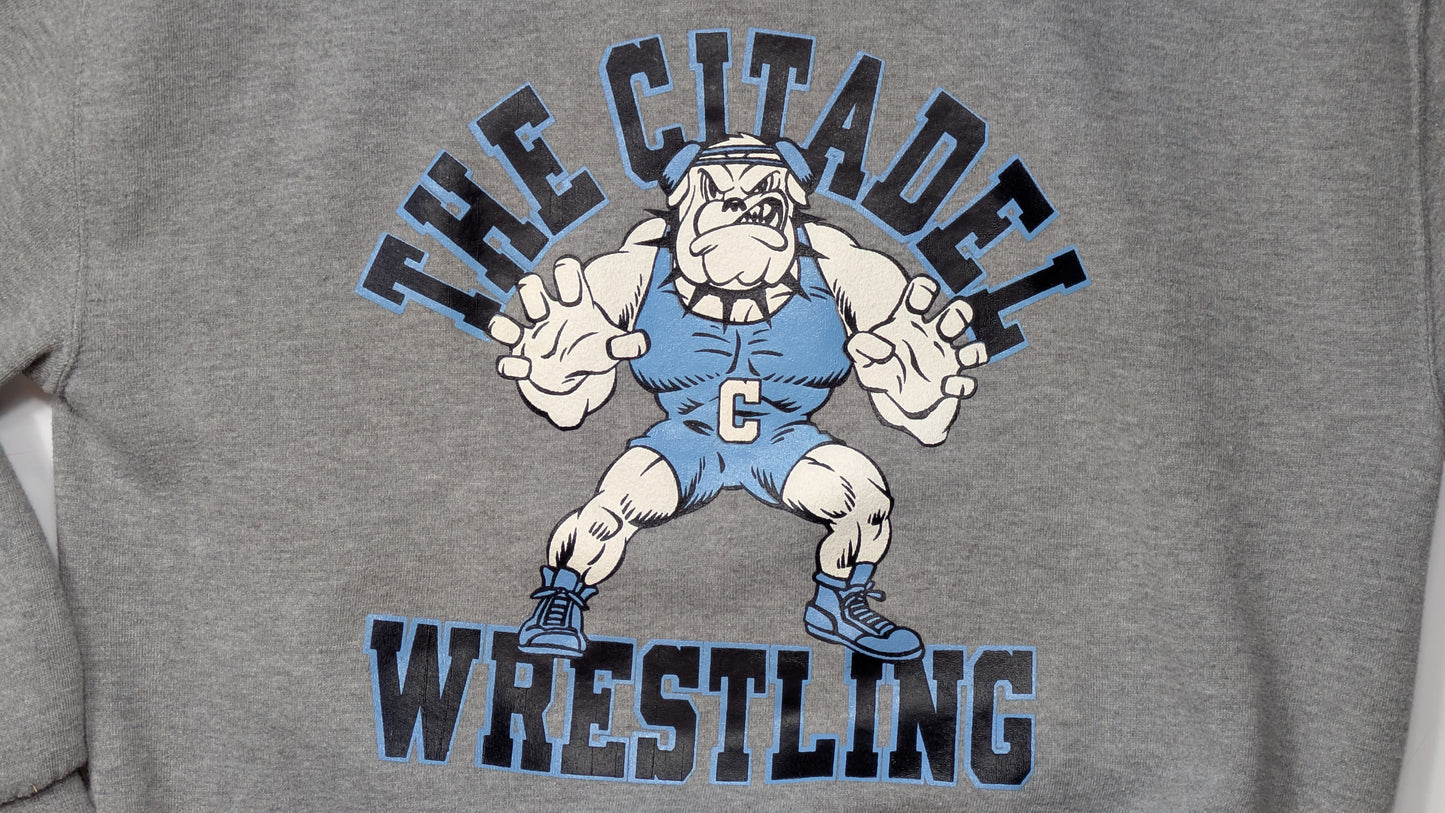 90s Russell Athletic The Citadel Wrestling Sweatshirt