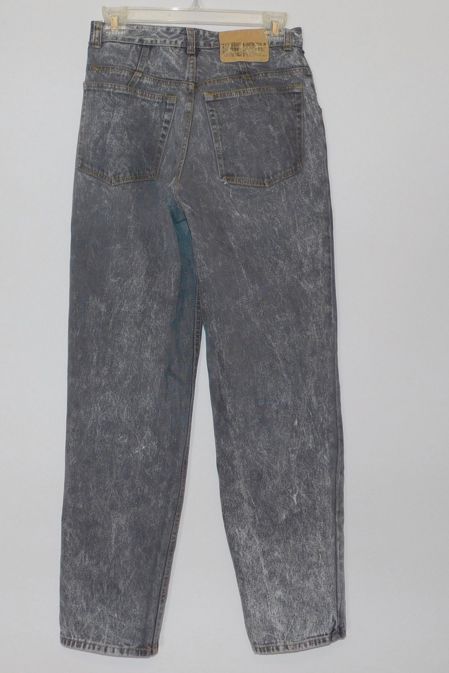 Covered In Coal Union Bay Acid Wash Jeans