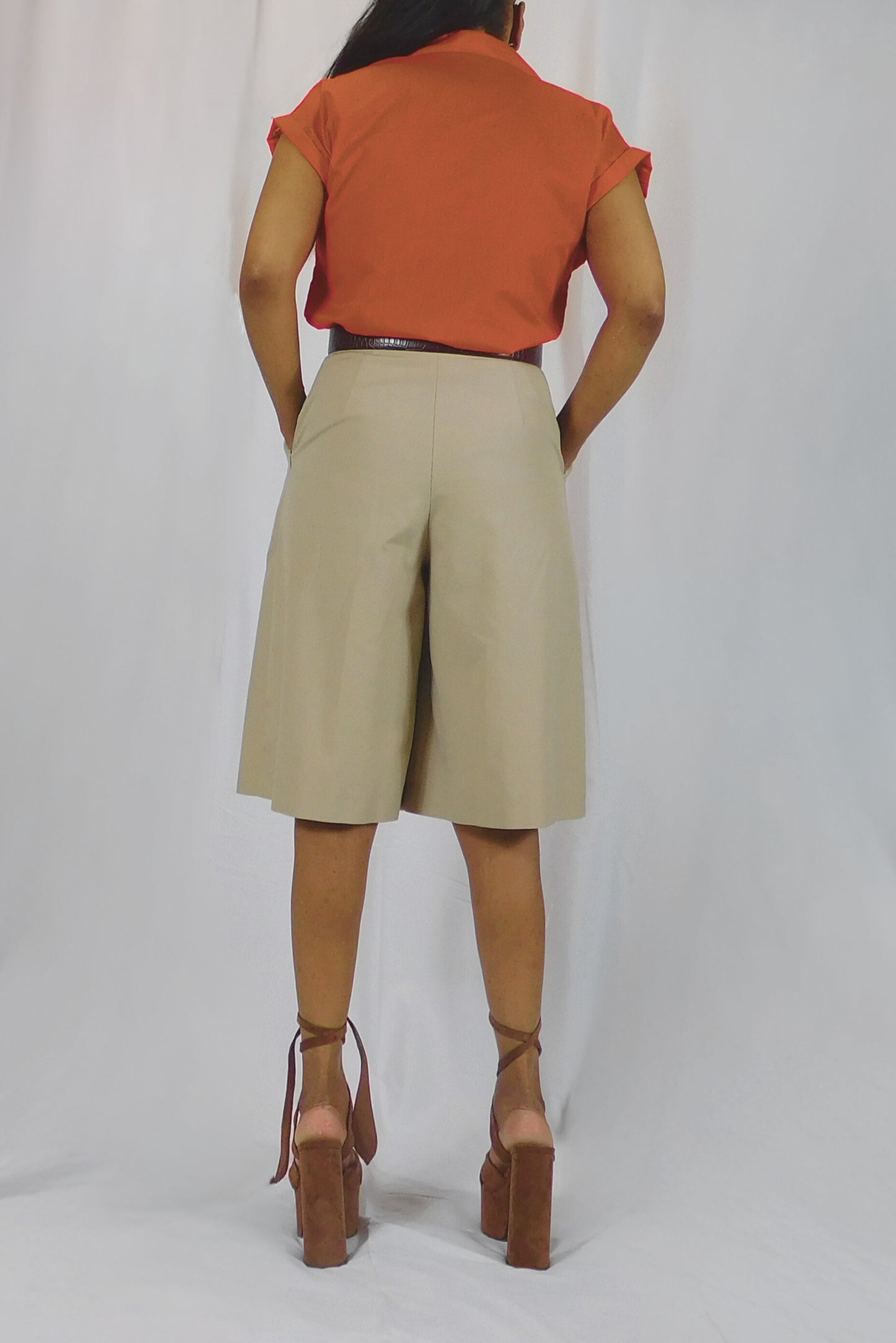 Coolin In Khaki Koret Culottes