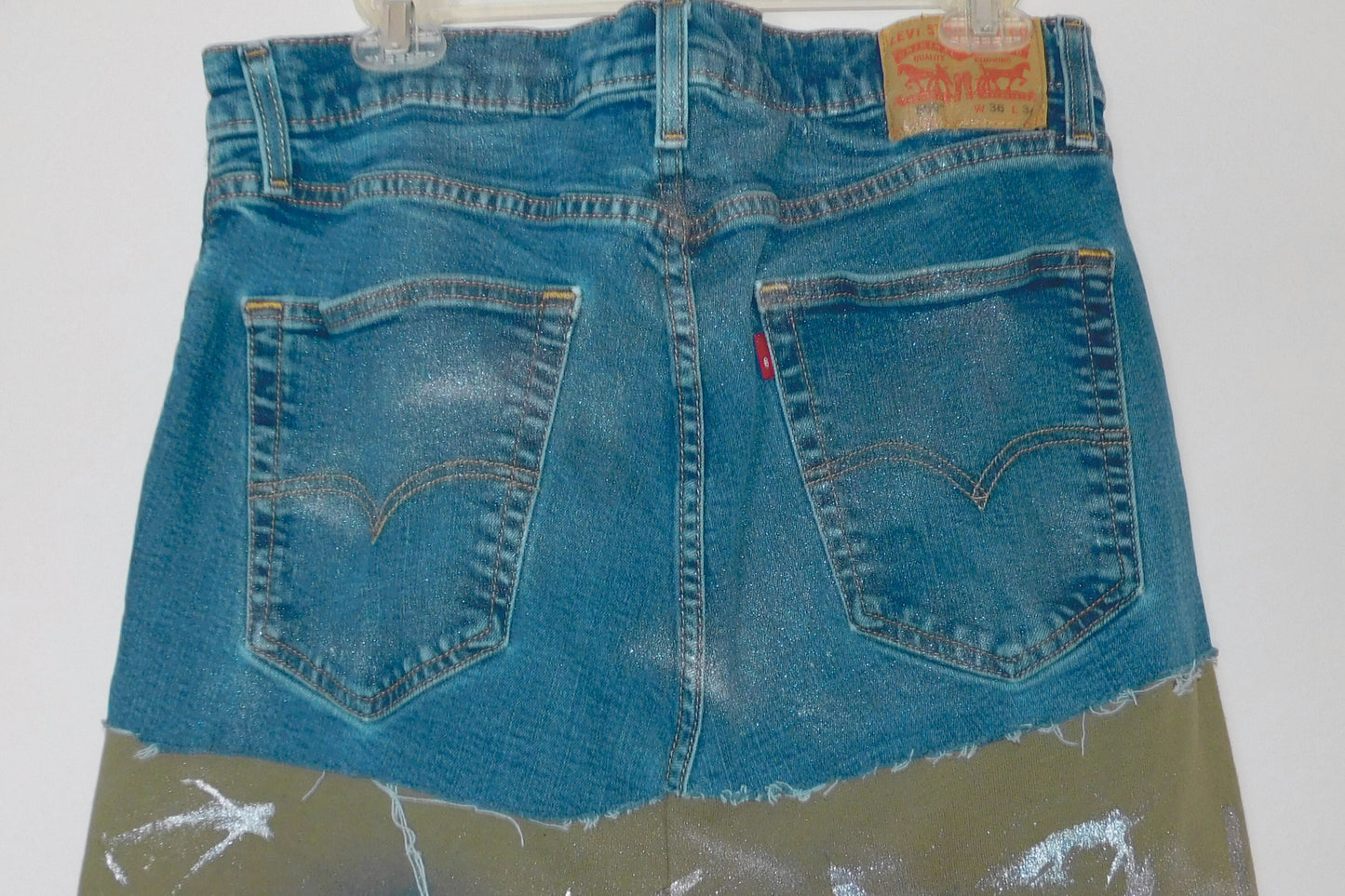 SOLDIER OF FORCE Rotten To The Core! Denim Sweatpants