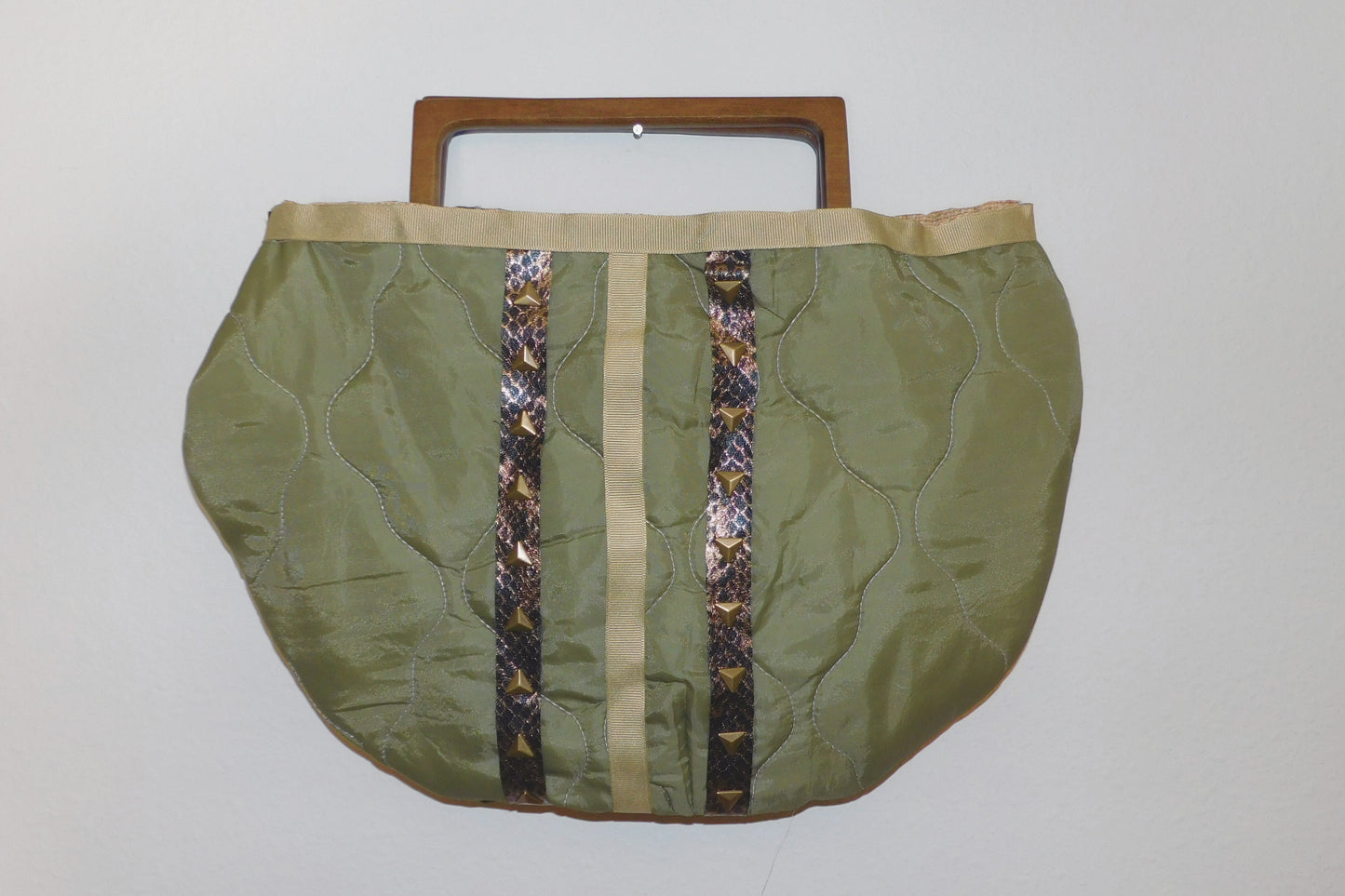 SOLDIER OF FORCE x B'OK Media Life Grab It Quilted Bag