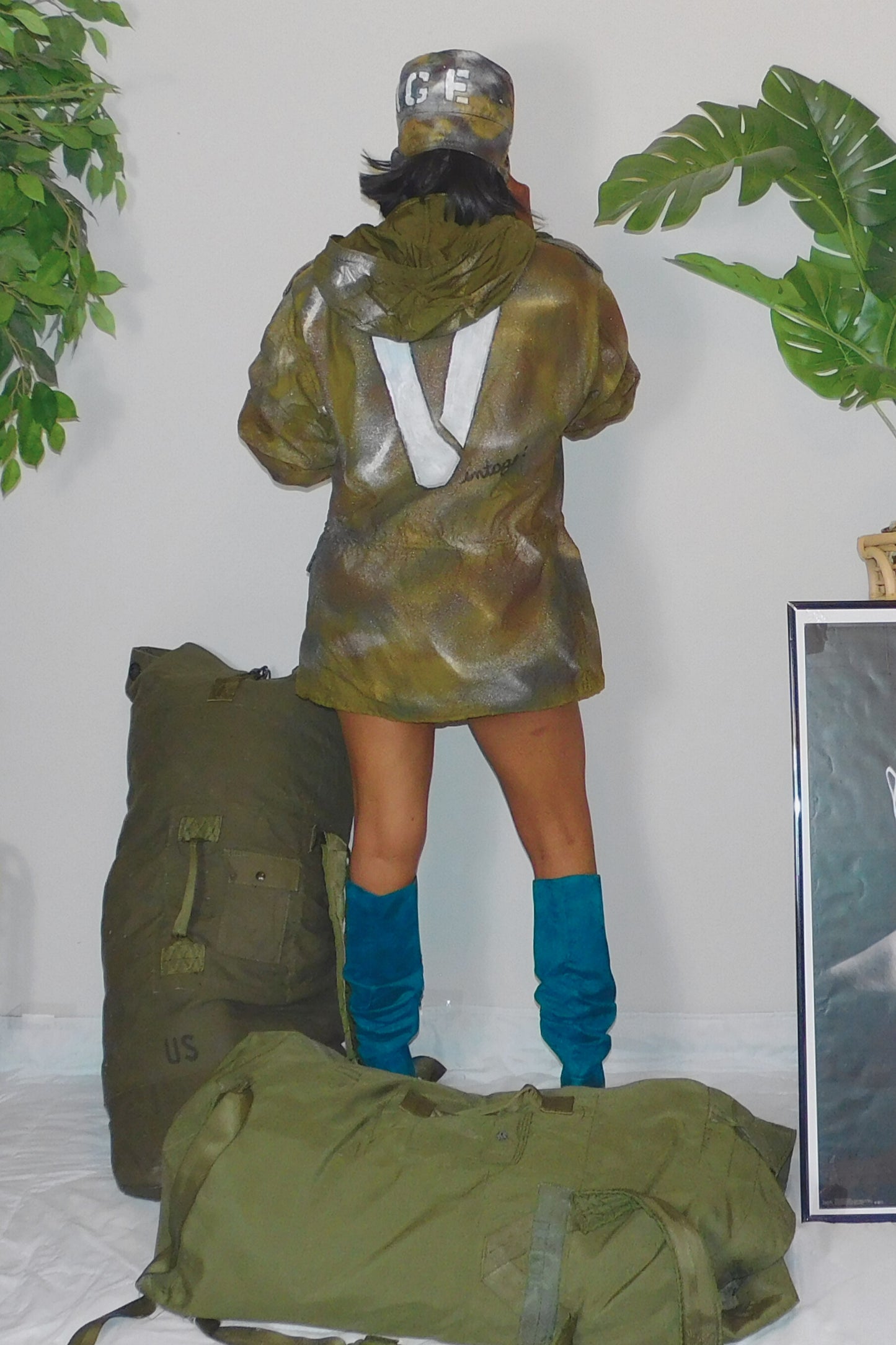 SOLDIER OF FORCE Sir, Yes Sirrrr! Anorak Jacket