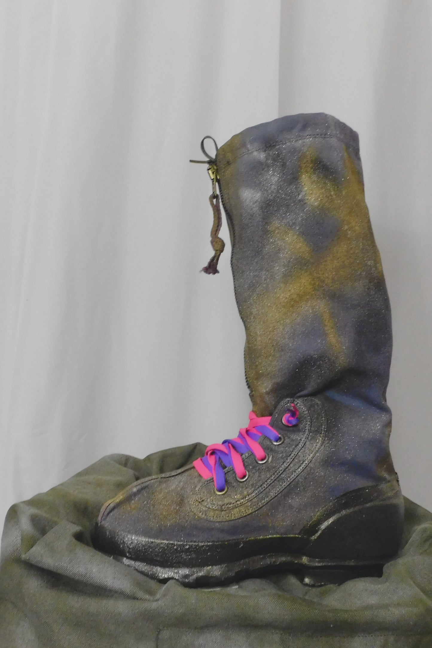 SOLDIER OF FORCE Out In The Cold Chunky Boots