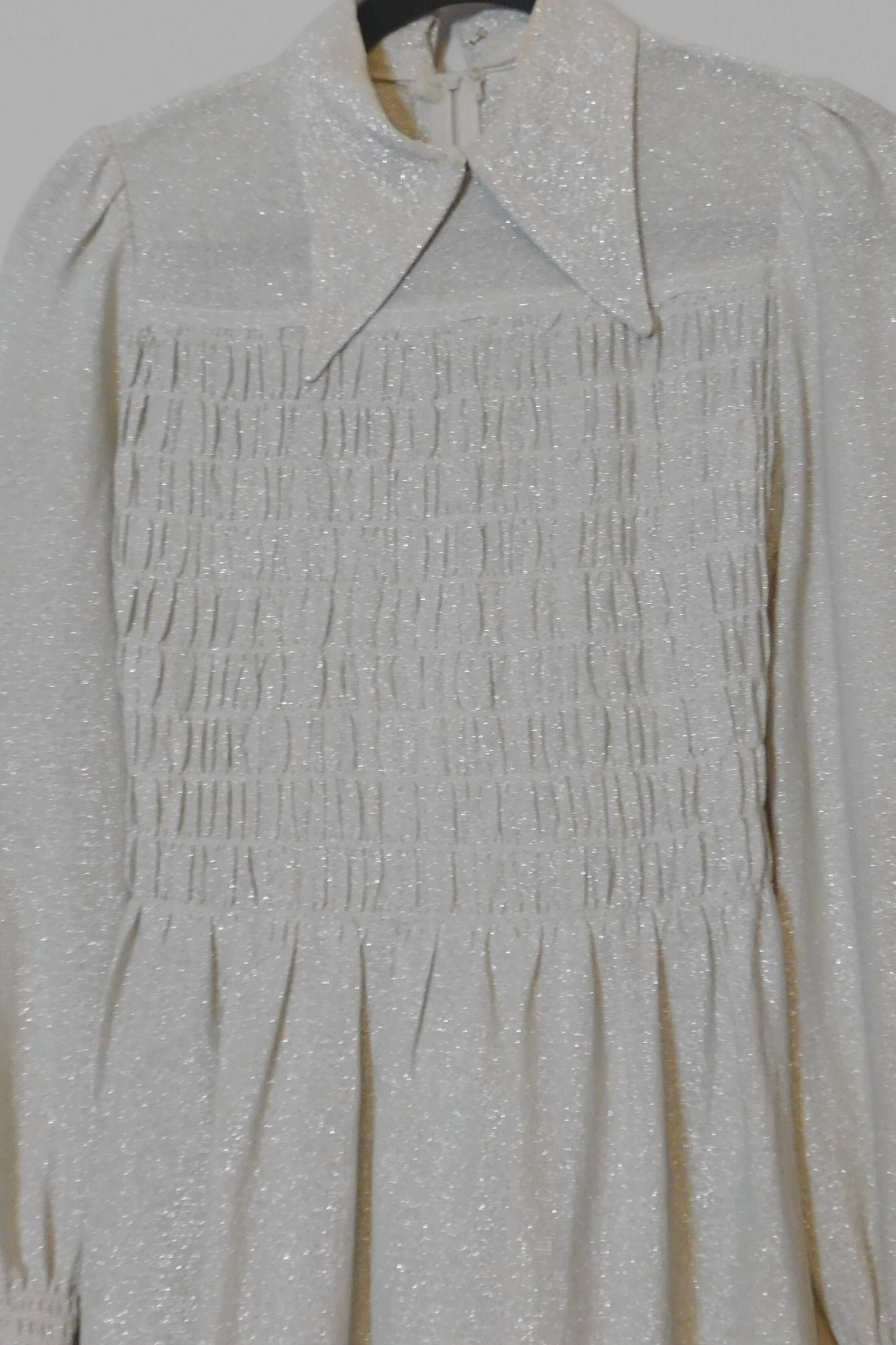 Party Like It's 1973! Baby Doll Shimmer Dress