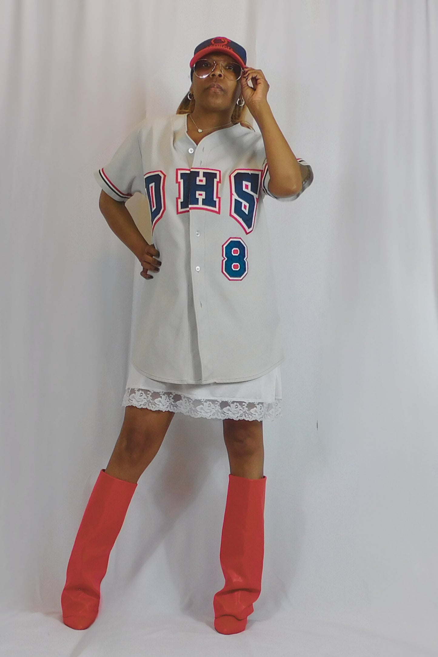 Take Me Out To The Ball Game Fab-Knit Baseball Jersey