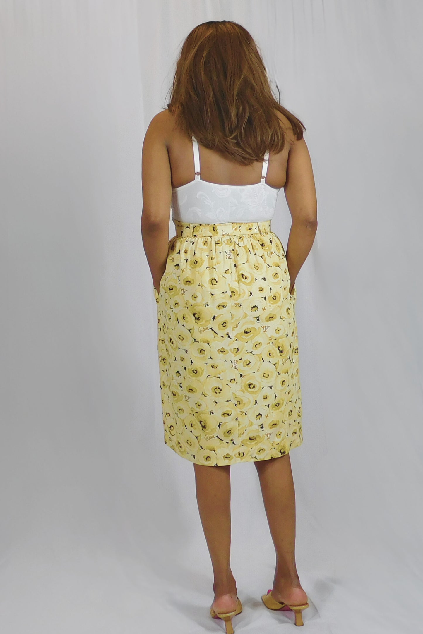 Summer Vibes Evan Picone Floral Skirt Set