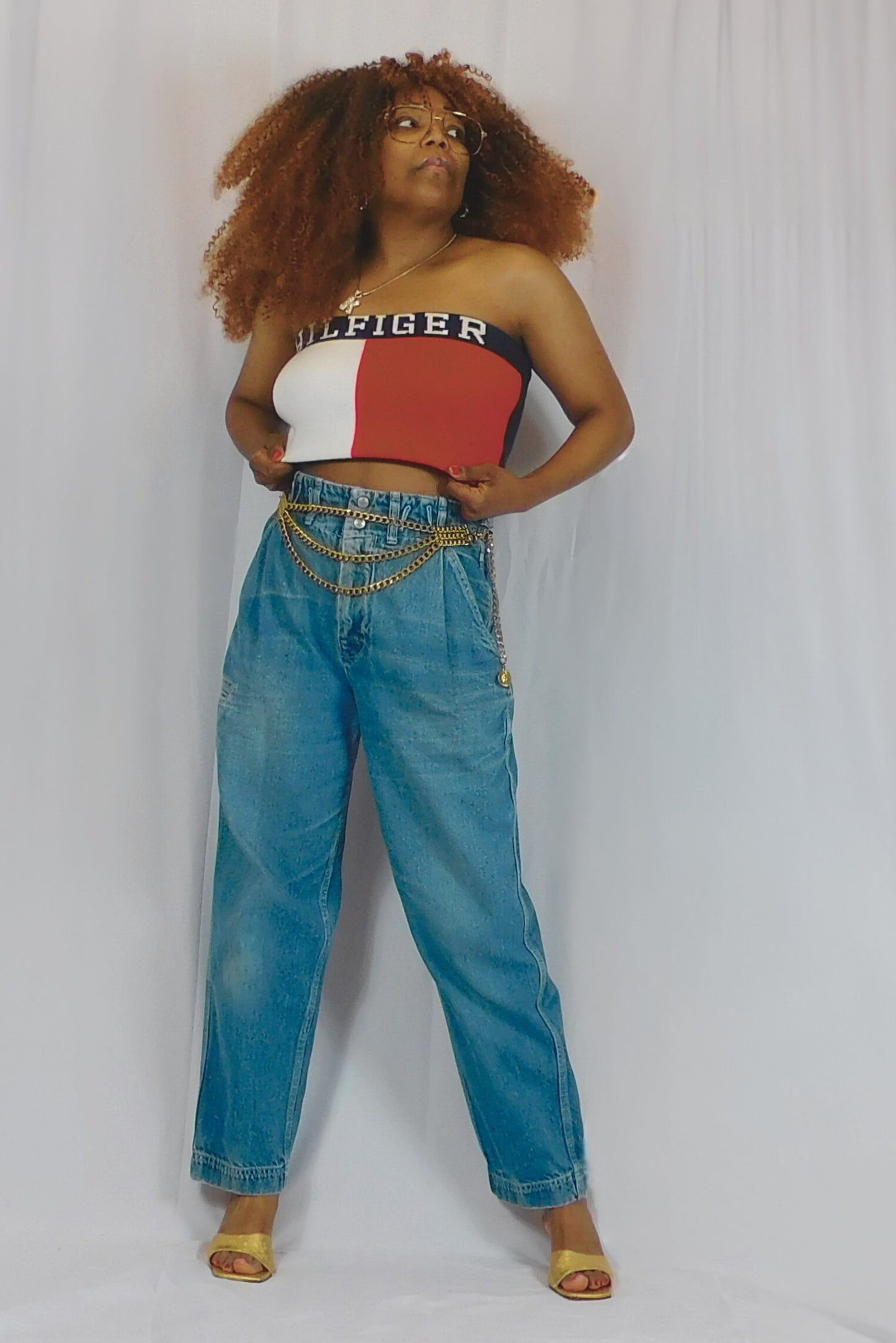 One In A Million Tommy Hilfiger Americana Tube Top