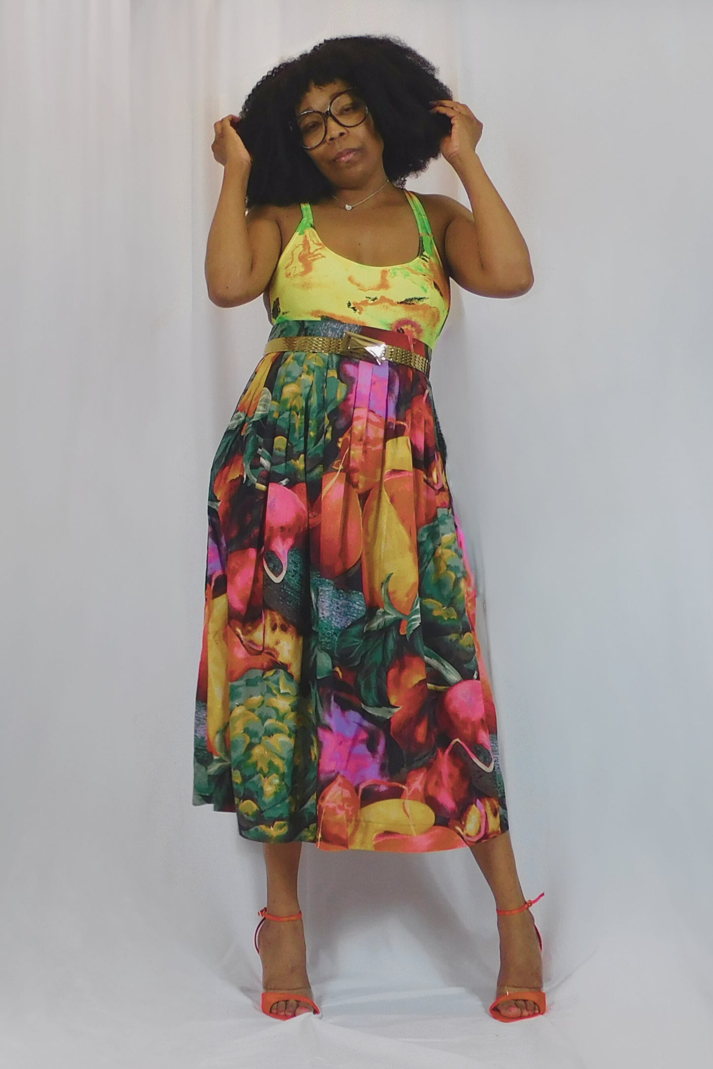 Summertime Fine Castelano Floral Skirt