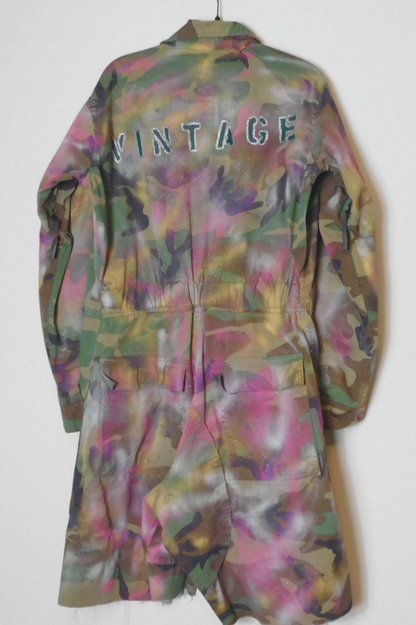 SOLDIER OF FORCE Camo But Make It Fashion! Long Sleeve Romper