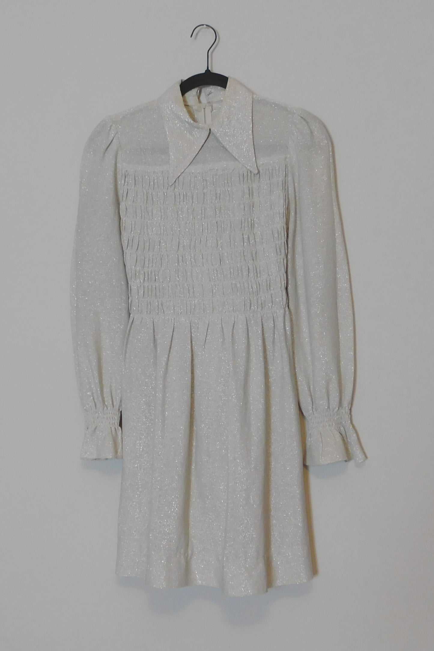Party Like It's 1973! Baby Doll Shimmer Dress