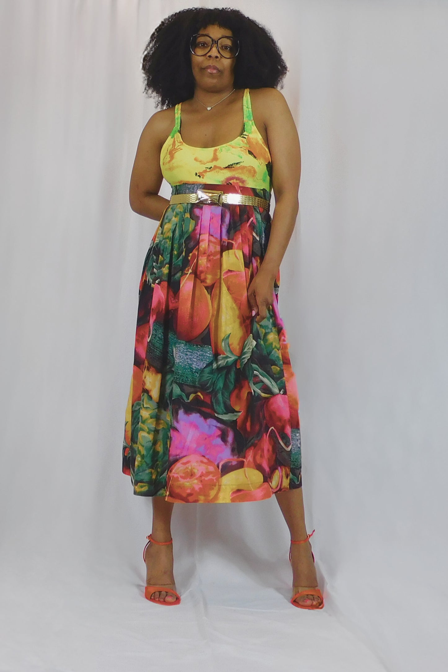 Summertime Fine Castelano Floral Skirt