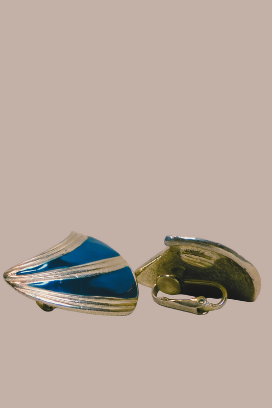 80s Shell Statement Earrings