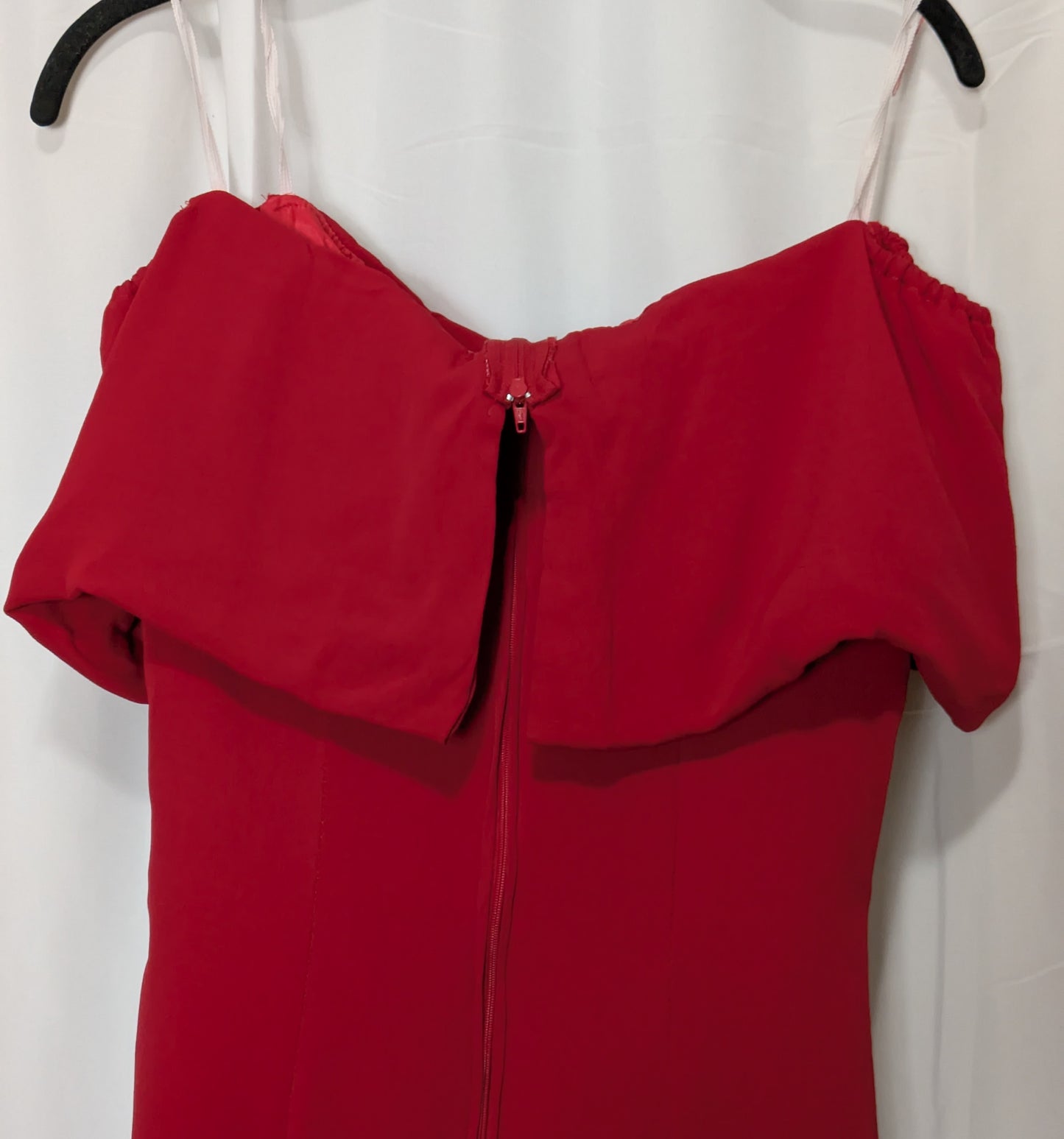 Put On Your Red Dress Off The Shoulder Dress