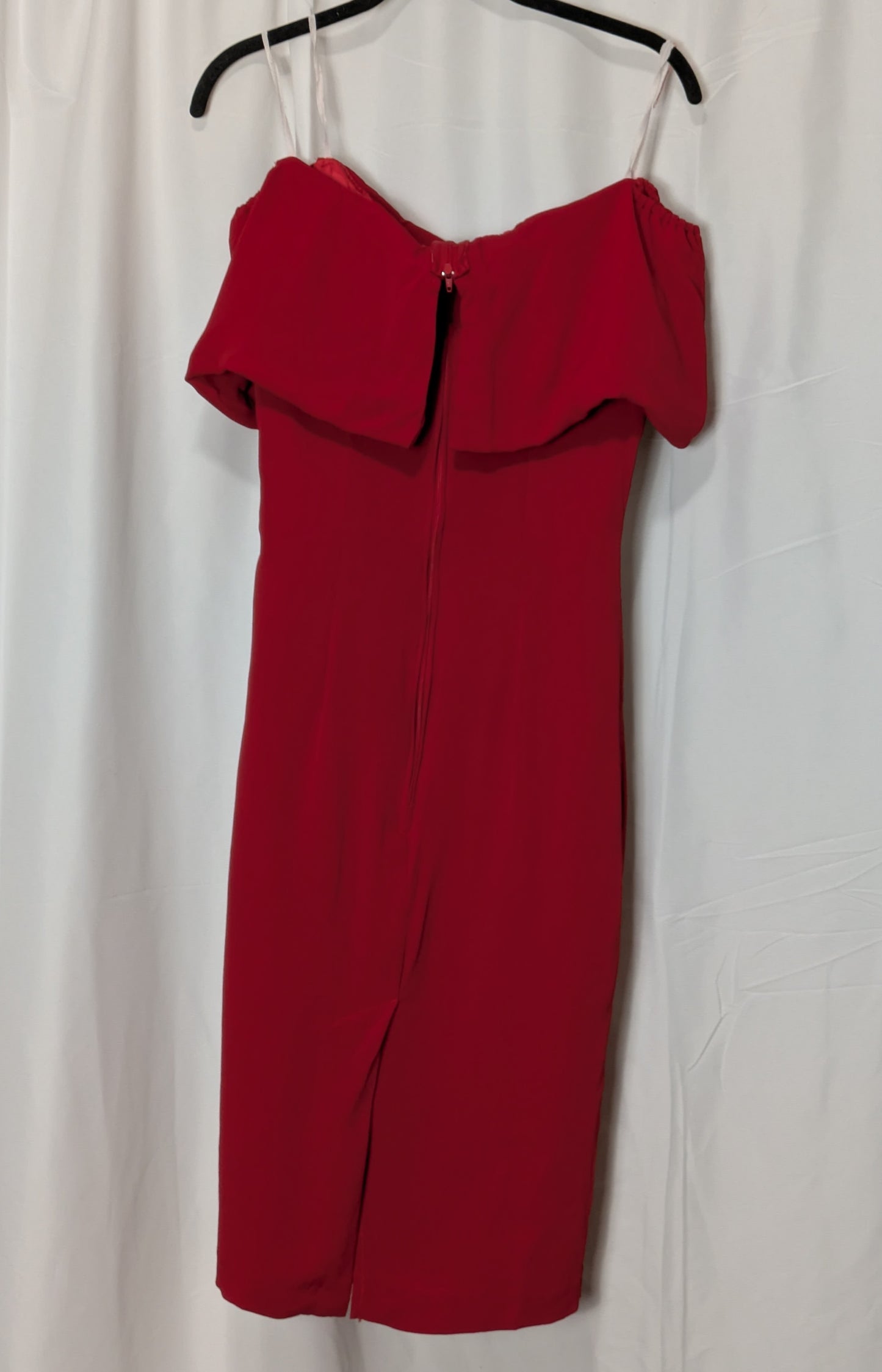 Put On Your Red Dress Off The Shoulder Dress