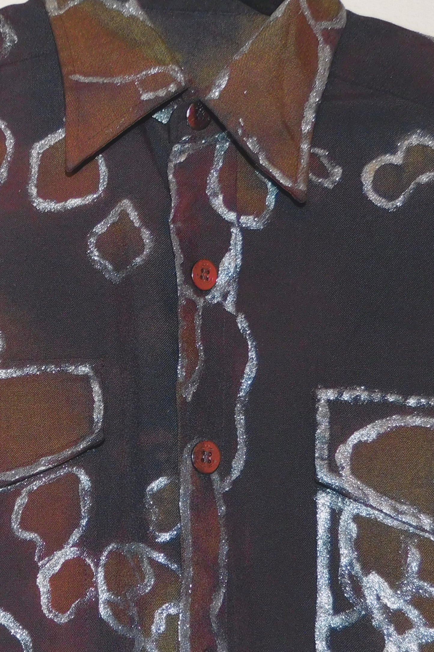 SOLDIER OF FORCE My Camo Shining! Button Up Top