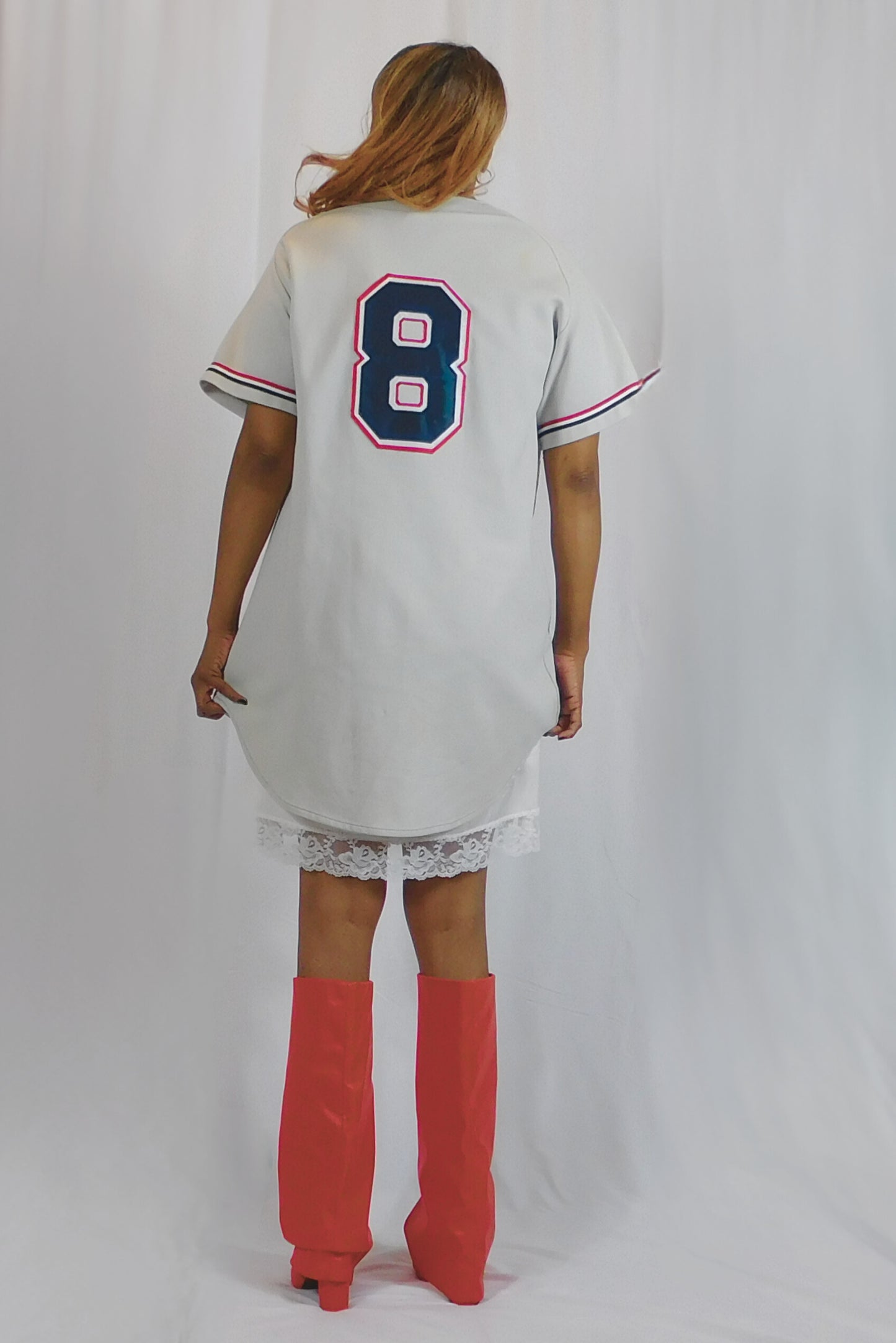 Take Me Out To The Ball Game Fab-Knit Baseball Jersey