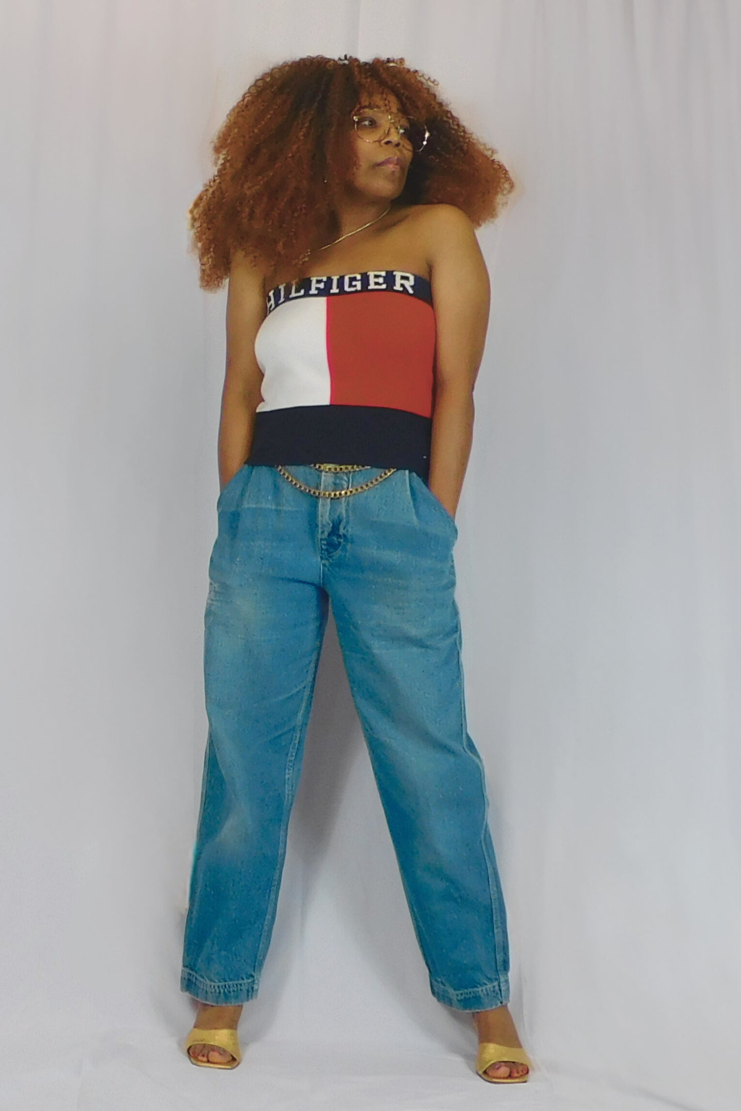 One In A Million Tommy Hilfiger Americana Tube Top