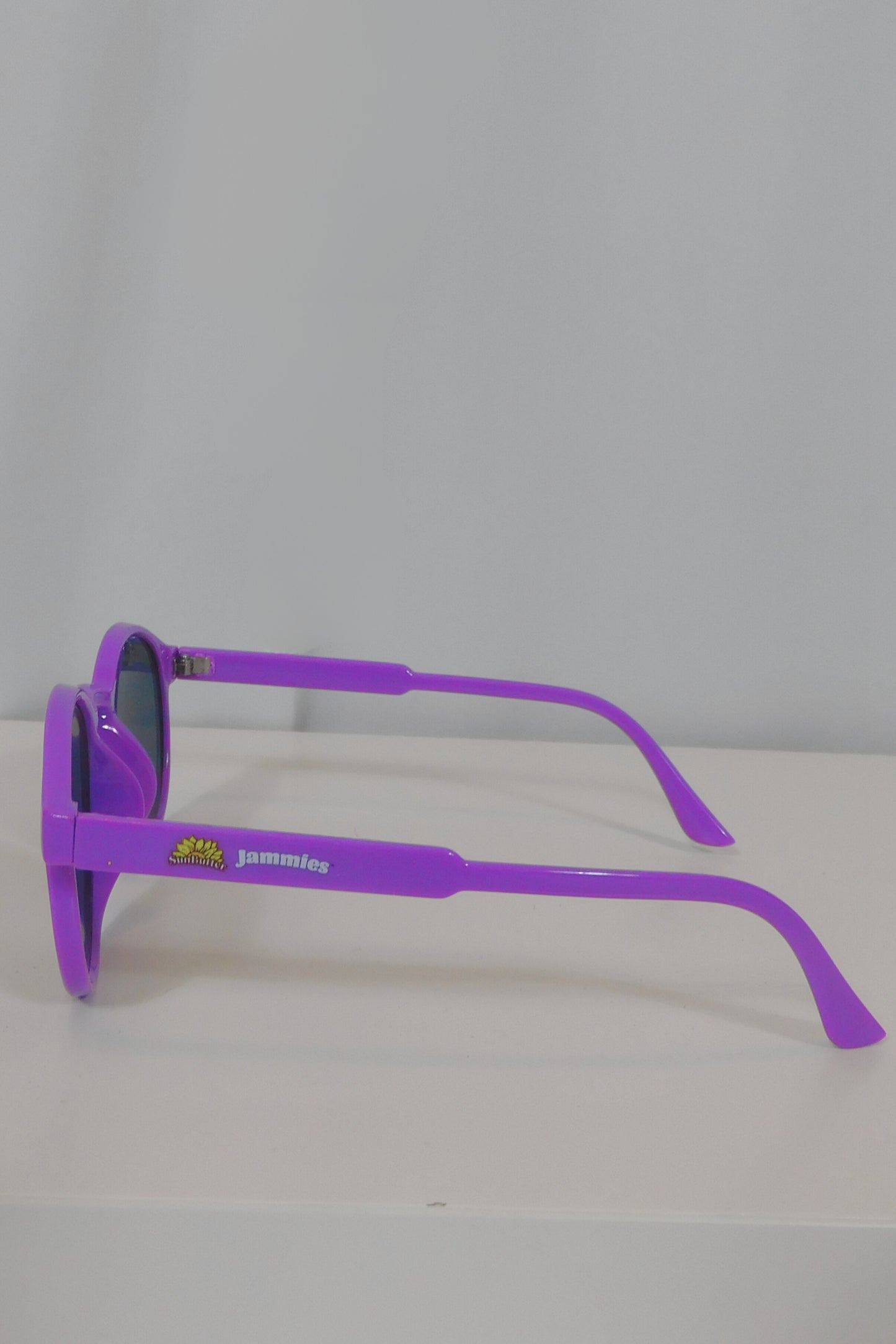 Seeing Purple Round Frame Sunglasses