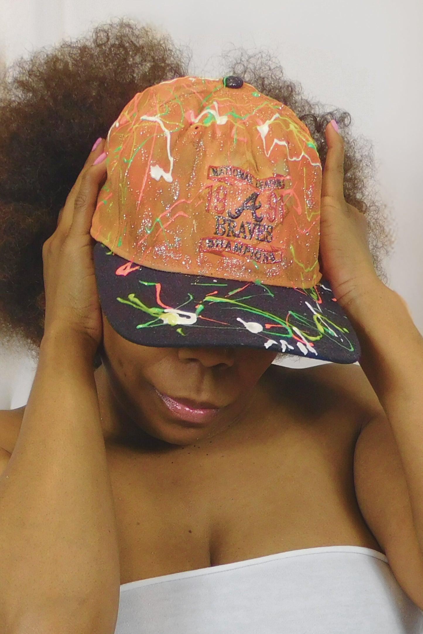 THE ARTIST COLLECTION Take Me Back To The 90s Braves Baseball Cap